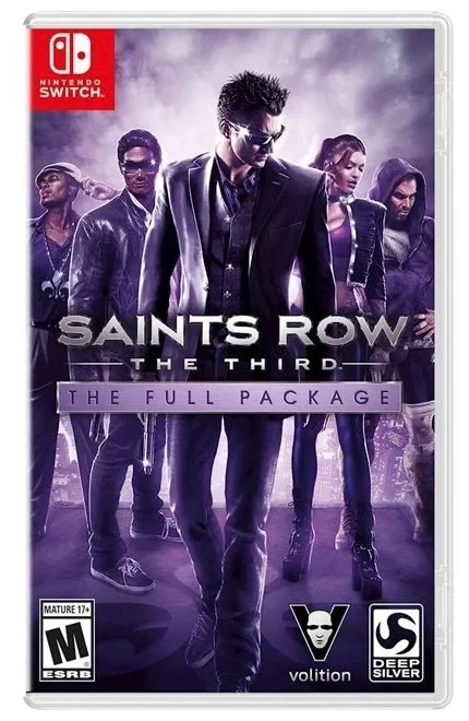 Игра Saints Row: The Third - The Full Package для Nintendo Switch, картридж