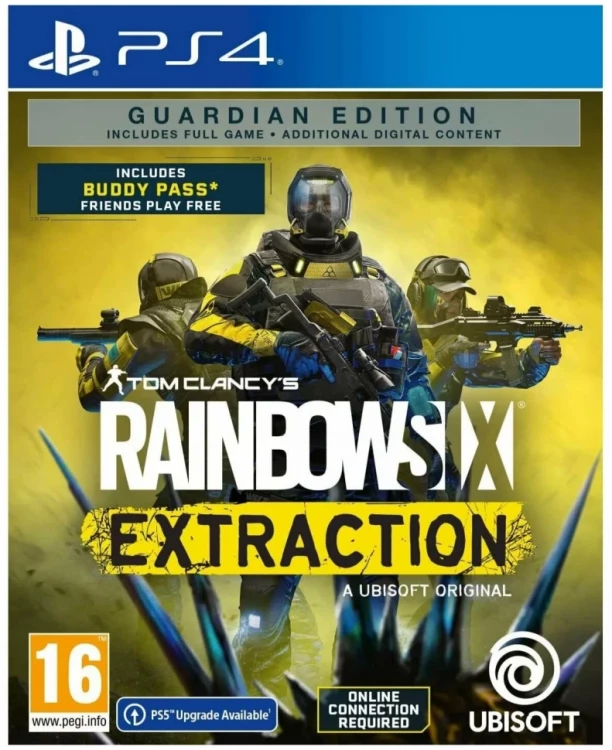 Игра Tom Clancy's Rainbow Six: Extraction Guardian Edition (PlayStation 4, Русская версия)