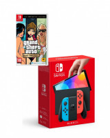 Игровая консоль Nintendo Switch OLED+Grand Theft Auto: The Trilogy - The Definitive Edition