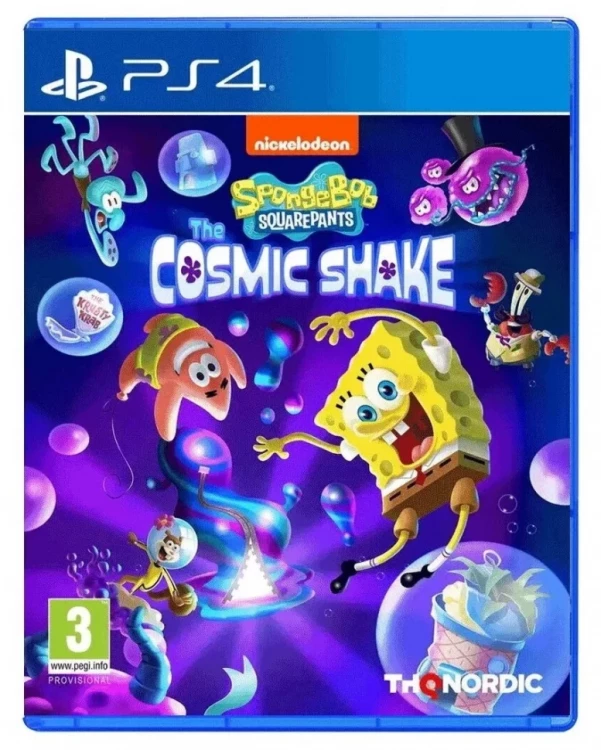 Игра SpongeBob SquarePants: The Cosmic Shake Губка Боб (PS4, русская версия)