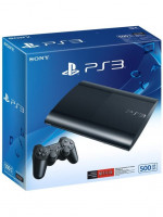 Игровая приставка Sony PlayStation 3 Super Slim 500 ГБ, черный