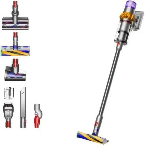 Пылесос Dyson V15 Detect Absolute (SV22) 2022 UK, yellow/nickel